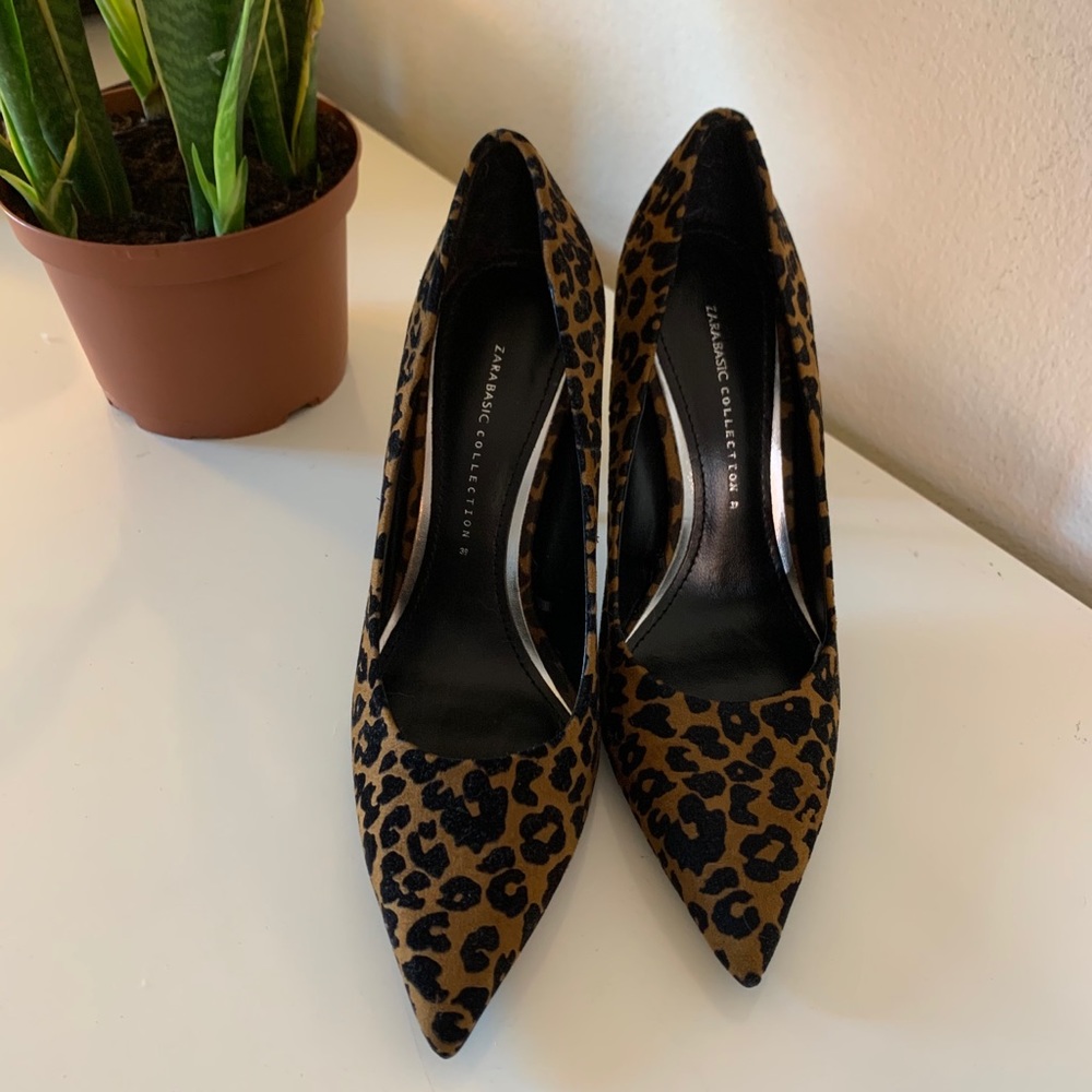 ✨BRAND NEW✨ Zara Leopard Pumps Size 8.5